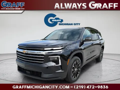Black 2026 Chevrolet Traverse LT for sale in Michigan City, IN