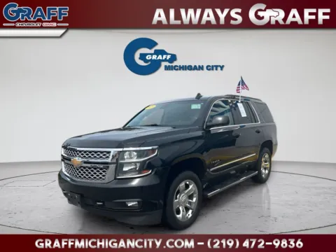 Black 2019 Chevrolet Tahoe LT for sale in Michigan City, IN