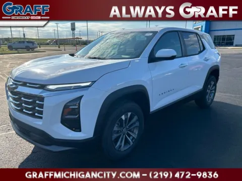 White 2026 Chevrolet Equinox LT for sale in Michigan City, IN