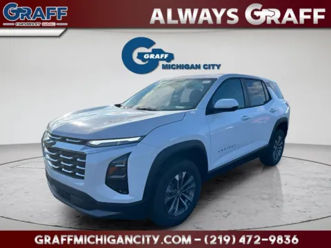 White 2026 Chevrolet Equinox LT for sale in Michigan City, IN