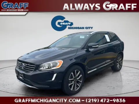 Blue 2016 Volvo XC60 T6 Drive-E Platinum for sale in Michigan City, IN