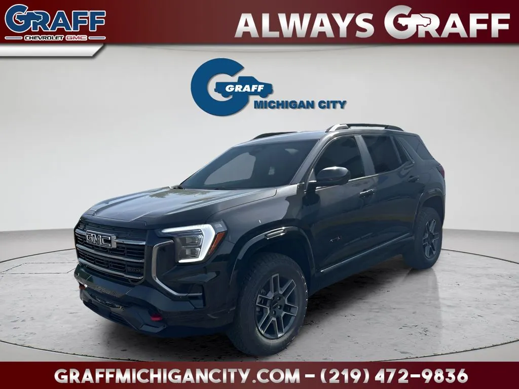 Black 2026 GMC Terrain AT4 for sale in Michigan City, IN