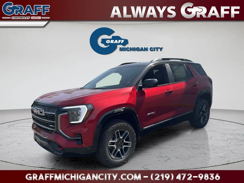 Red 2026 GMC Terrain AT4 for sale in Michigan City, IN