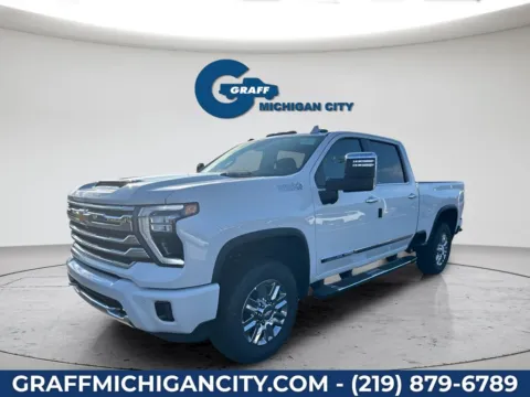 White 2026 Chevrolet Silverado 2500 HD High Country for sale in Michigan City, IN