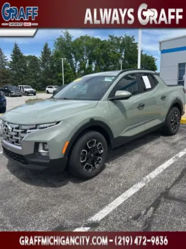 Gray 2022 Hyundai Santa Cruz SEL for sale in Michigan City, IN