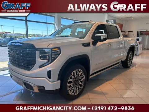 White 2026 GMC Sierra 1500 Denali Ultimate for sale in Michigan City, IN