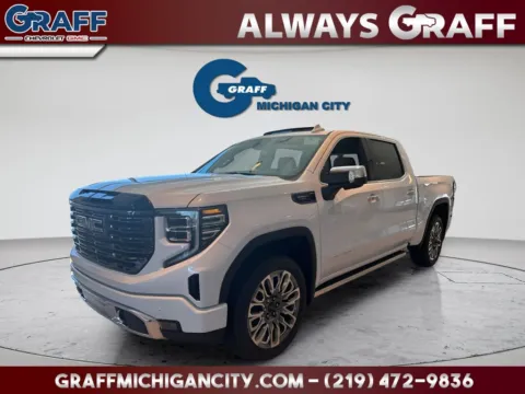 White 2026 GMC Sierra 1500 Denali Ultimate for sale in Michigan City, IN