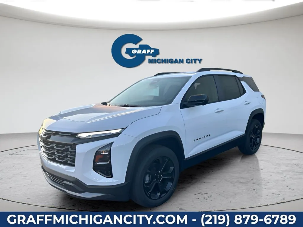 White 2026 Chevrolet Equinox LT for sale in Michigan City, IN