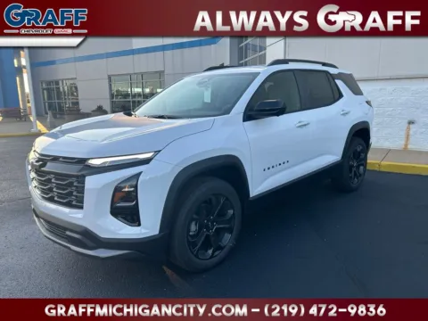 White 2026 Chevrolet Equinox LT for sale in Michigan City, IN