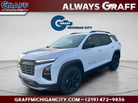 White 2026 Chevrolet Equinox LT for sale in Michigan City, IN
