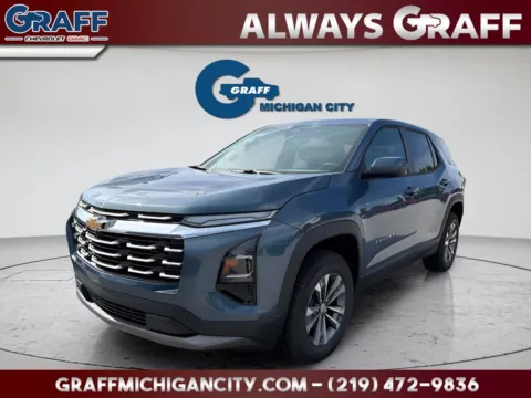 Blue 2026 Chevrolet Equinox LT for sale in Michigan City, IN