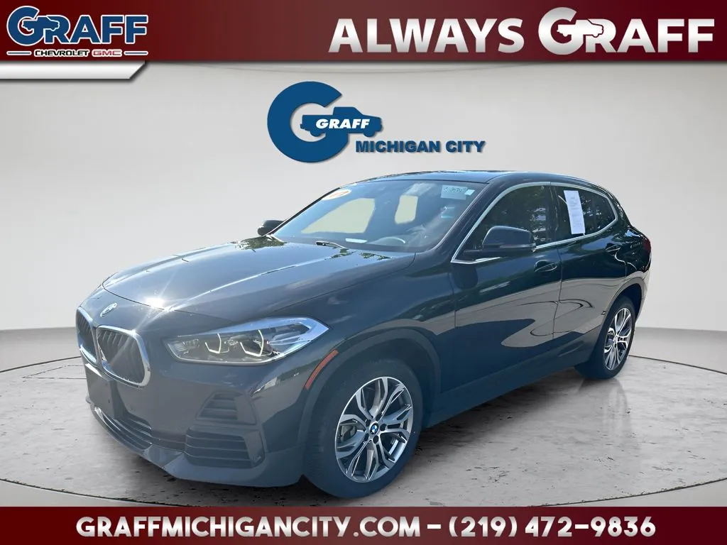 Black 2022 BMW X2 xDrive28i for sale in Michigan City, IN
