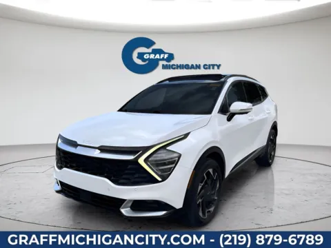 White 2023 Kia Sportage SX-Prestige for sale in Michigan City, IN