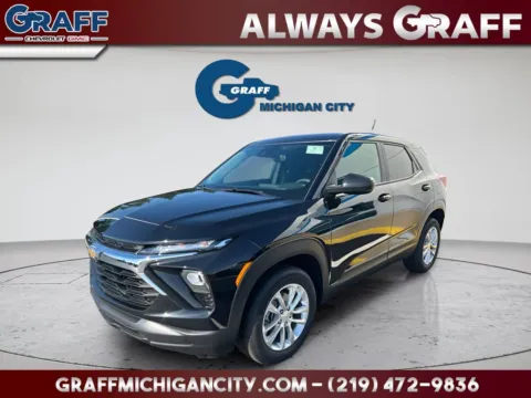 Black 2026 Chevrolet TrailBlazer LS for sale in Michigan City, IN
