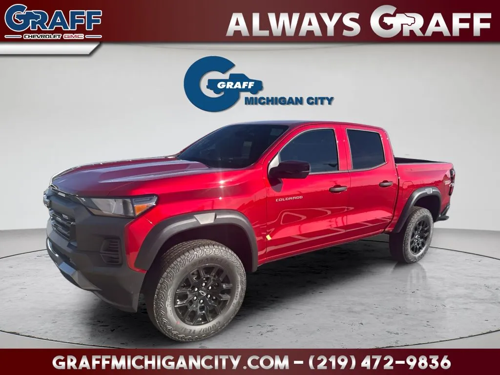 Red 2026 Chevrolet Colorado Trail Boss for sale in Michigan City, IN