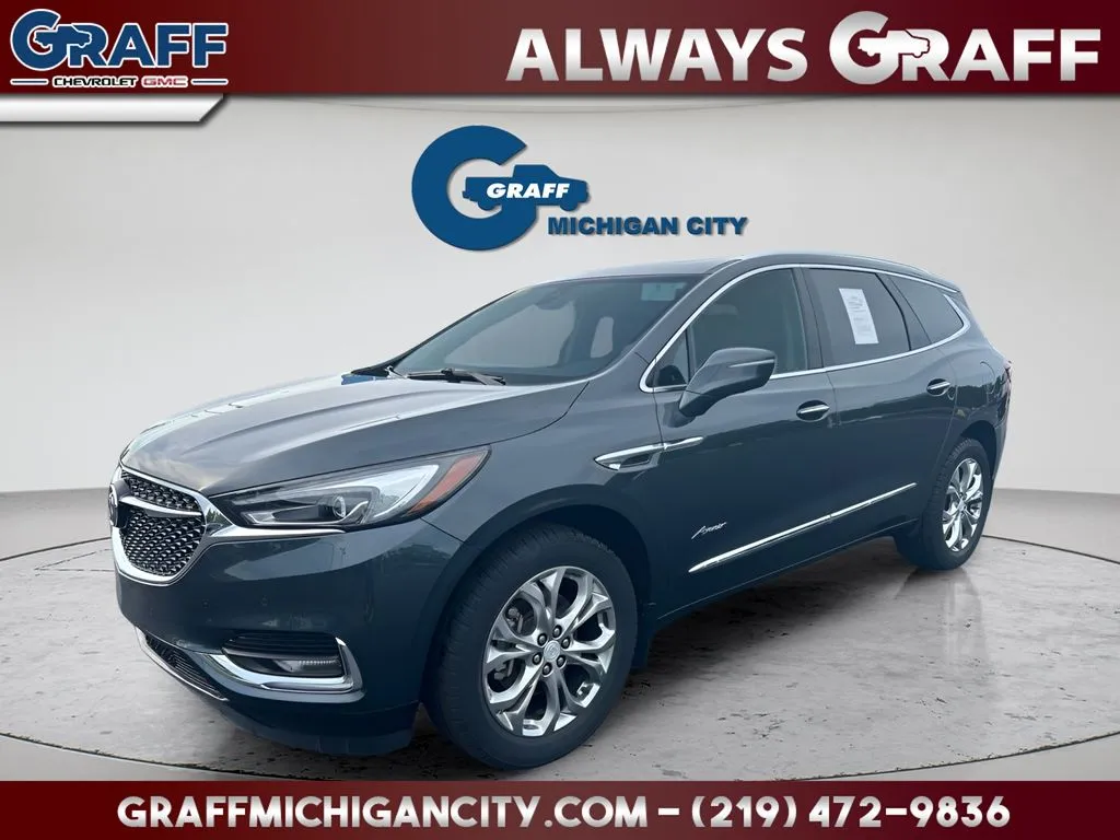 Gray 2019 Buick Enclave Avenir for sale in Michigan City, IN