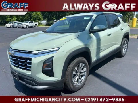 Green 2025 Chevrolet Equinox LT for sale in Michigan City, IN