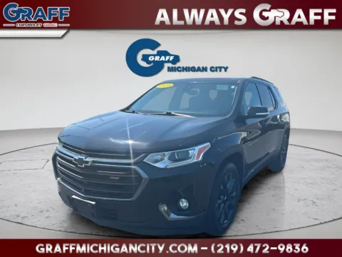 Black 2020 Chevrolet Traverse RS for sale in Michigan City, IN