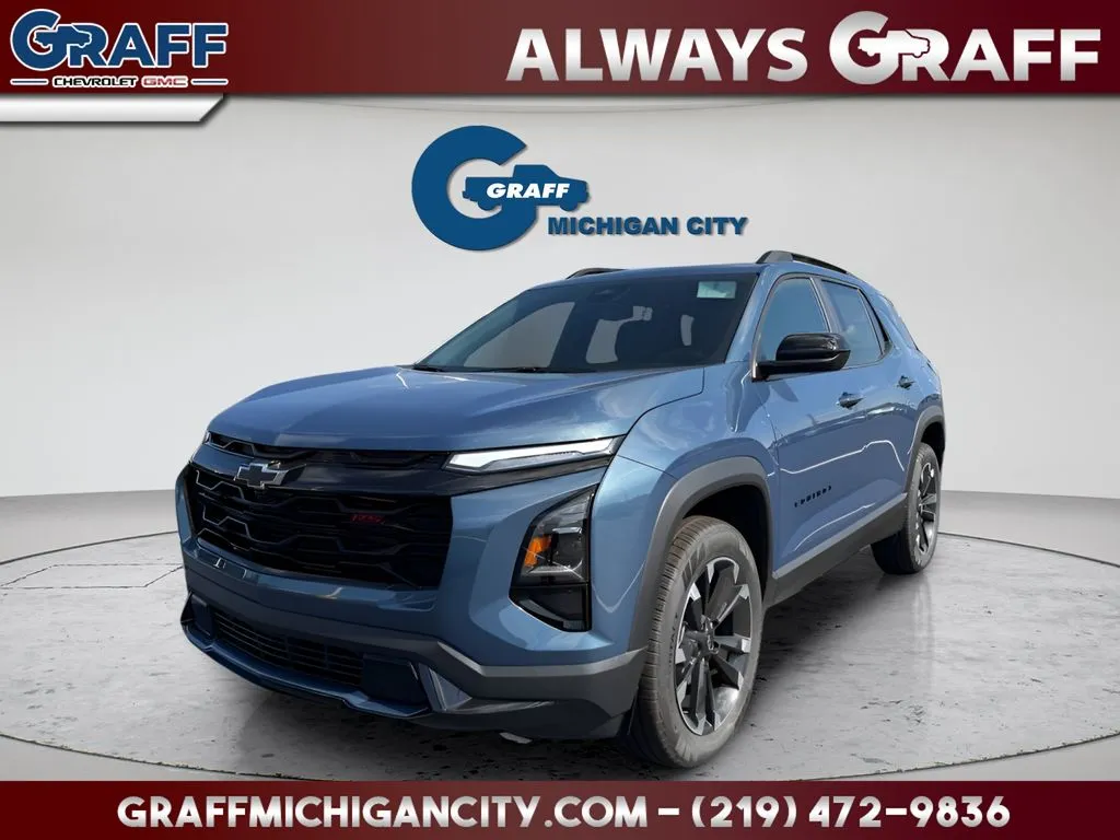 Blue 2027 Chevrolet Equinox RS for sale in Michigan City, IN