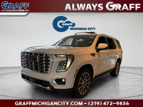 White 2026 GMC Yukon Denali for sale in Michigan City, IN