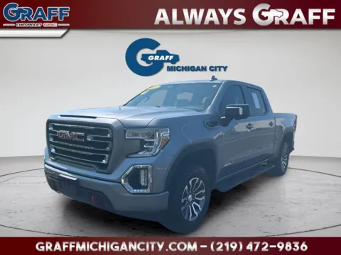 Silver 2020 GMC Sierra 1500 AT4 for sale in Michigan City, IN