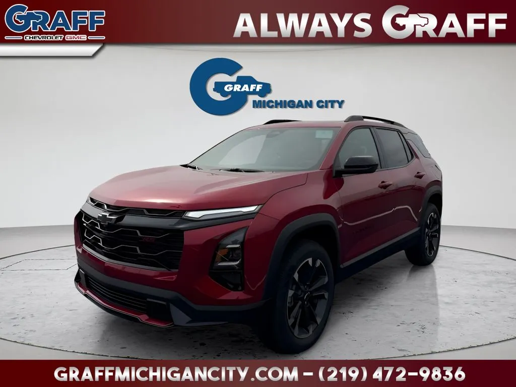 Red 2027 Chevrolet Equinox RS for sale in Michigan City, IN