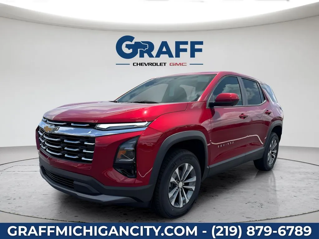 Red 2027 Chevrolet Equinox LT for sale in Michigan City, IN