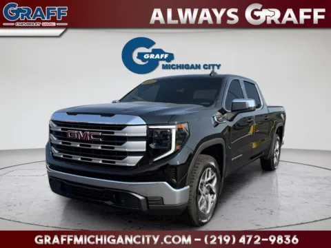 Black 2024 GMC Sierra 1500 SLE for sale in Michigan City, IN