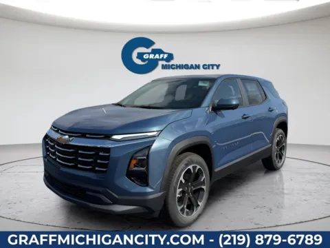 Blue 2027 Chevrolet Equinox LT for sale in Michigan City, IN