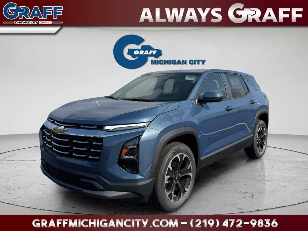 Blue 2027 Chevrolet Equinox LT for sale in Michigan City, IN