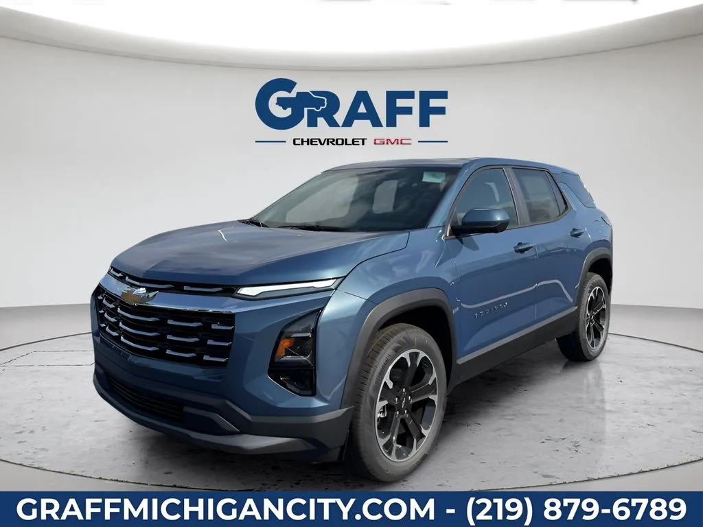 Blue 2027 Chevrolet Equinox LT for sale in Michigan City, IN
