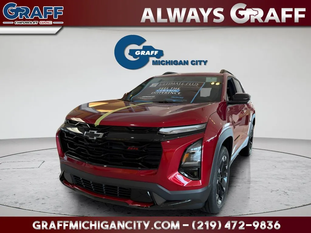 Red 2027 Chevrolet Equinox RS for sale in Michigan City, IN