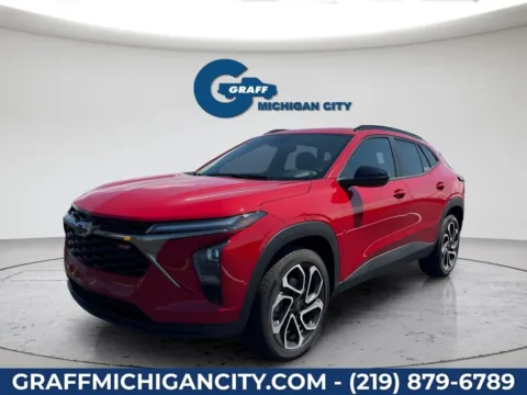 Red 2026 Chevrolet Trax 2RS for sale in Michigan City, IN