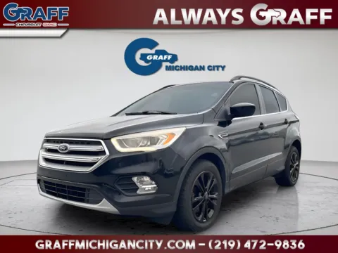 Black 2018 Ford Escape SEL for sale in Michigan City, IN