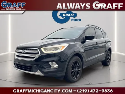 Black 2018 Ford Escape SEL for sale in Michigan City, IN