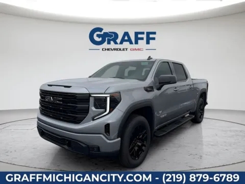 Gray 2026 GMC Sierra 1500 Elevation for sale in Michigan City, IN