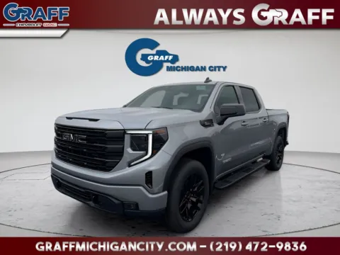 Gray 2026 GMC Sierra 1500 Elevation for sale in Michigan City, IN