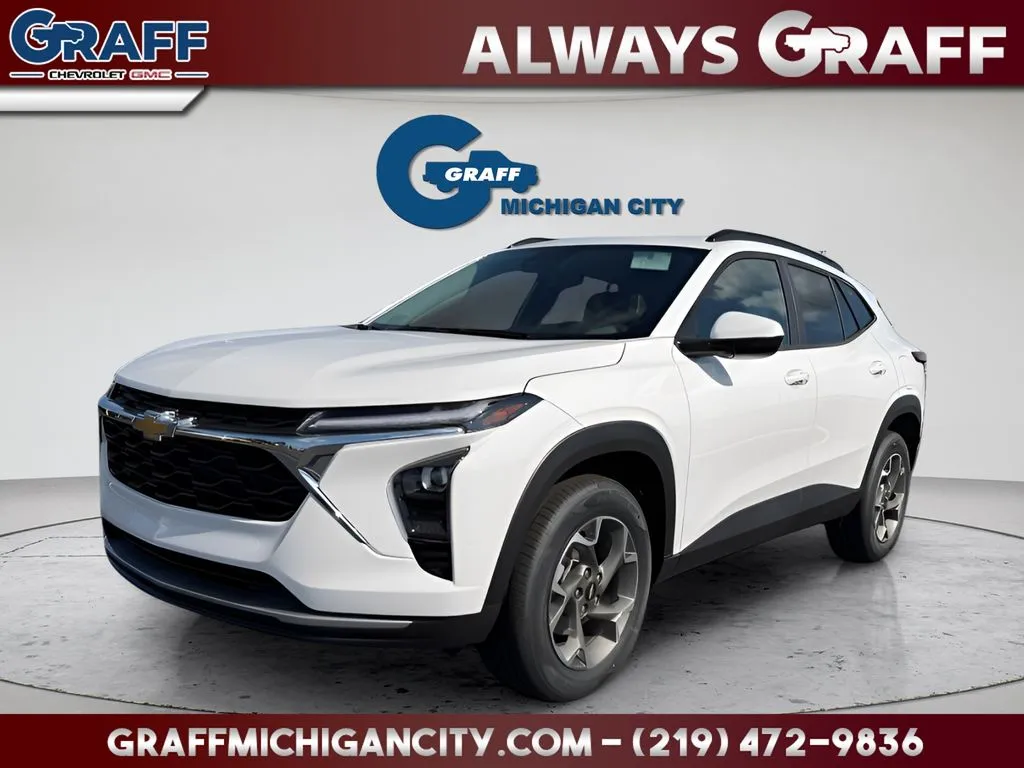 White 2026 Chevrolet Trax LT for sale in Michigan City, IN
