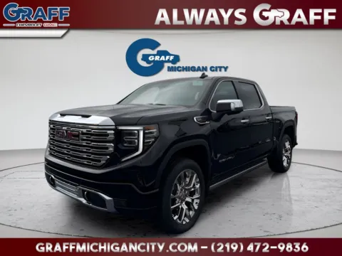 Black 2026 GMC Sierra 1500 Denali for sale in Michigan City, IN