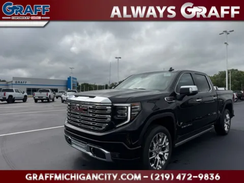 Black 2026 GMC Sierra 1500 Denali for sale in Michigan City, IN