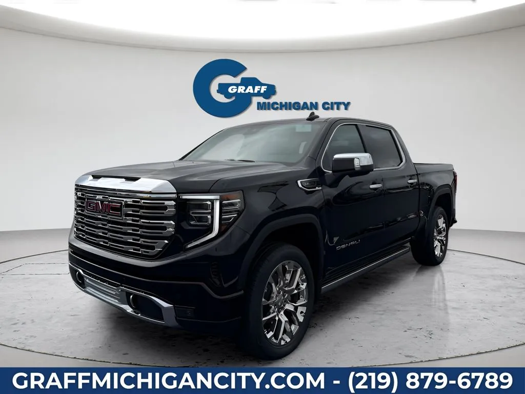 Black 2026 GMC Sierra 1500 Denali for sale in Michigan City, IN