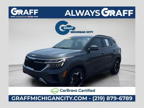 Gray 2025 Kia Seltos S for sale in Michigan City, IN