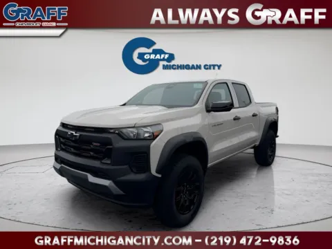 White 2026 Chevrolet Colorado Trail Boss for sale in Michigan City, IN