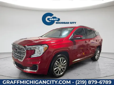 Red 2023 GMC Terrain Denali for sale in Michigan City, IN