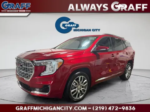 Red 2023 GMC Terrain Denali for sale in Michigan City, IN