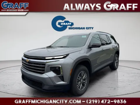 Gray 2026 Chevrolet Traverse LT for sale in Michigan City, IN