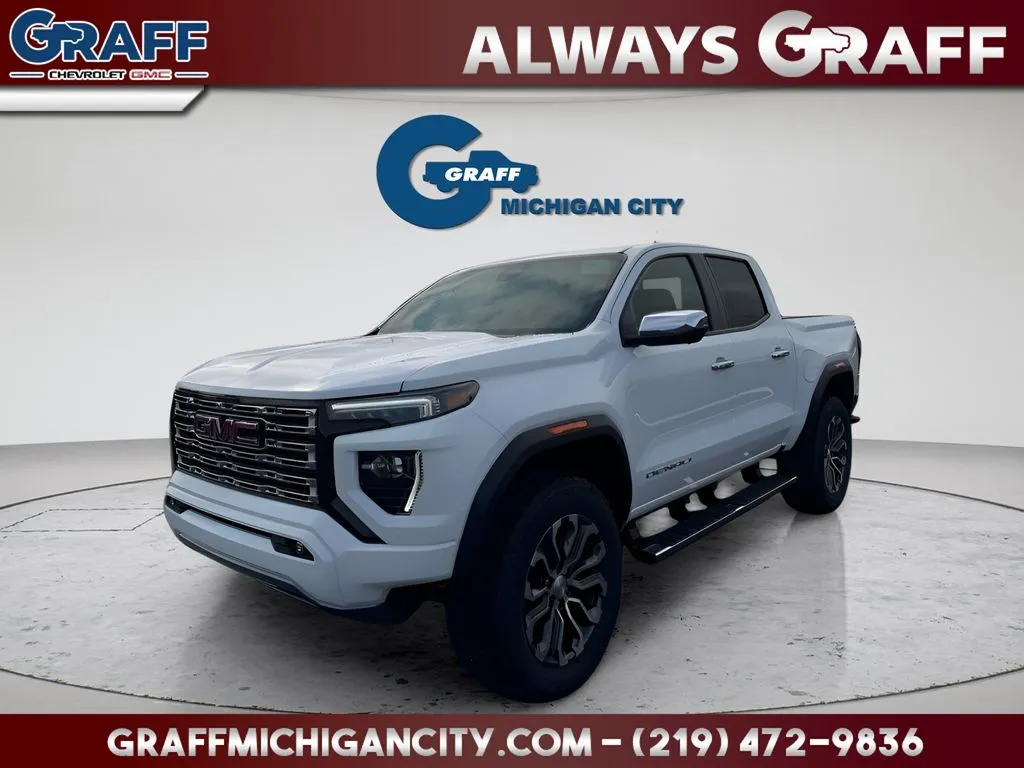 White 2026 GMC Canyon Denali for sale in Michigan City, IN
