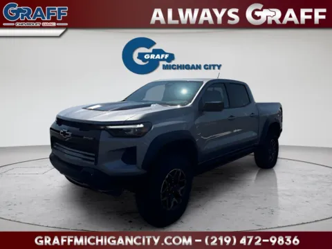 Gray 2026 Chevrolet Colorado ZR2 for sale in Michigan City, IN