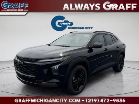 Black 2026 Chevrolet Trax ACTIV for sale in Michigan City, IN