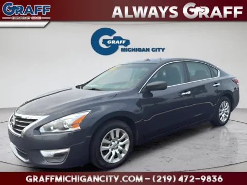 Blue 2015 Nissan Altima 2.5 S for sale in Michigan City, IN